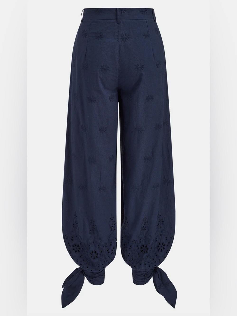 NWT Commense Eyelet embroidery Top & Pants Set - XS - Picture 6 of 8